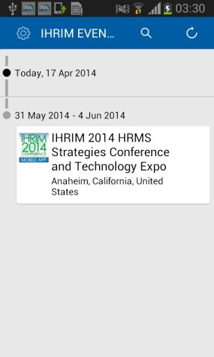 IHRIM EVENTS截图1