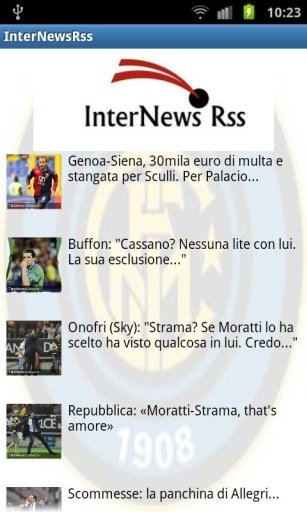 Inter News Rss截图1