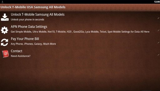 Unlock T-MOBILE USA SAMSUNG截图4