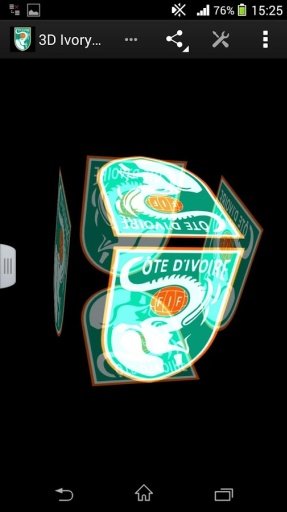 3D Ivory Coast Football LWP截图6