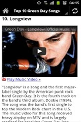 10首歌曲 Green Day Top 10 Songs截图4