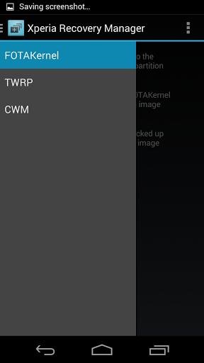 Xperia Recovery Manager截图3