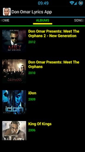 Don Omar Fan App截图3
