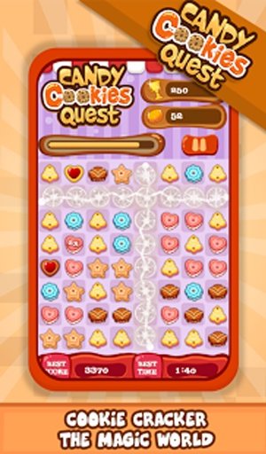 Candy Cookie Quest-Candy games截图9