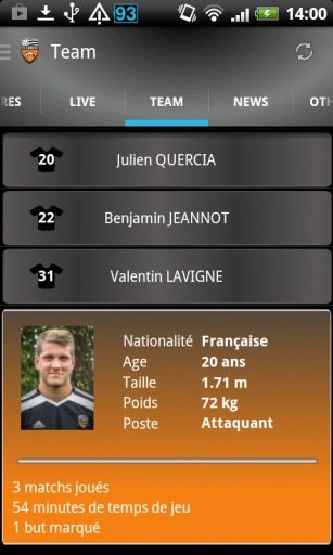 FC Lorient Actu截图5