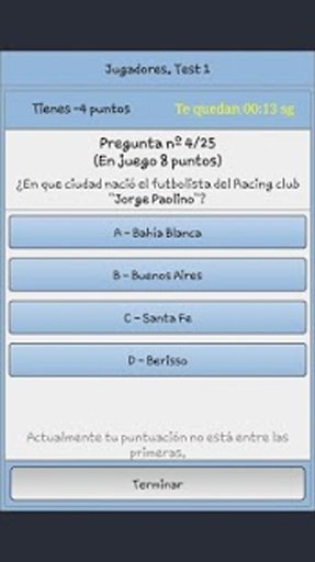 Racing Club Trivial截图3