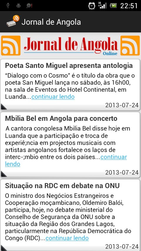 Jornal de Angola RSS截图6