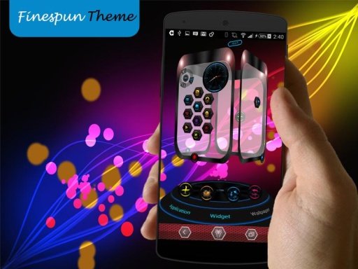 Finespun3D Next Launcher Theme截图1