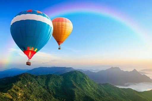 Hot air balloon HD wallpaper截图2