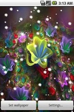 4D Flower Live Wallpaper截图