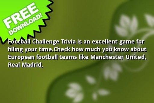 Football Challenge Trivia截图1