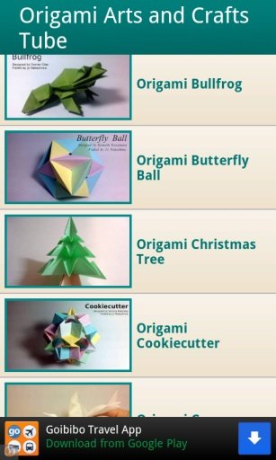 Origami Arts and Crafts Tube截图1