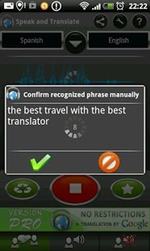 Translator S&amp;T Spanish FREE截图2