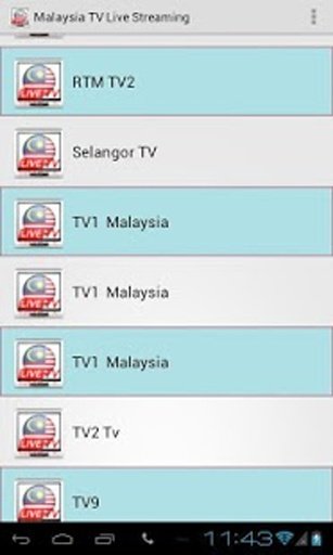 Malaysia Live TV Streaming截图6