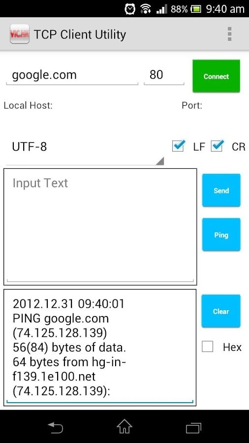 TCP Client Utility截图5