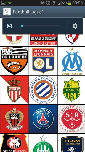 FootBall Ligue1 Infos截图1