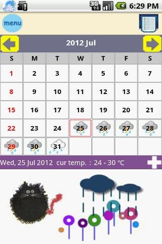 SG Calendar (Voice &amp; Weather)截图3