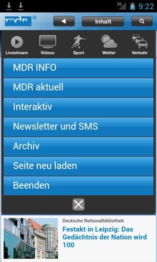 MDR Nachrichten截图2