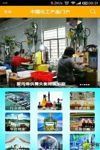 中国化工产品门户截图2