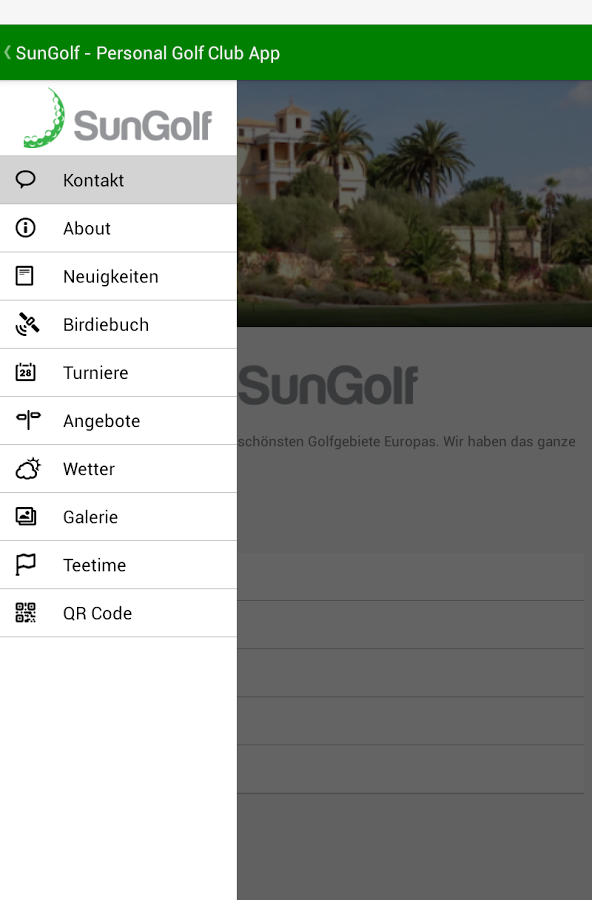 SunGolf Personal Golfclub App截图1