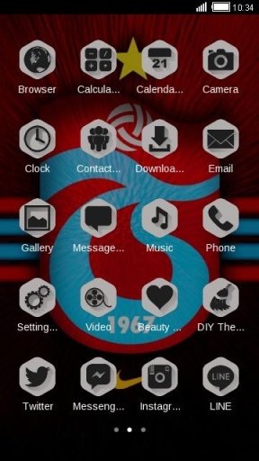 Trabzonspor C Launcher Theme 2截图2