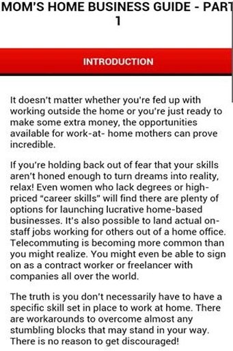 Work From Home Jobs for Moms截图6