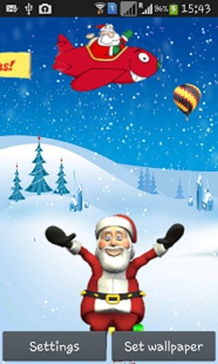 Dancing Santa Live Wallpaper截图10