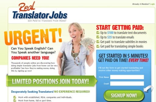 Work from Home - Translator Jobs截图2