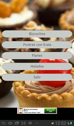 Recetas postres fáciles截图2