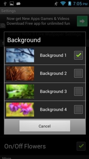 Galaxy Note 3 Live Wallpaper截图3