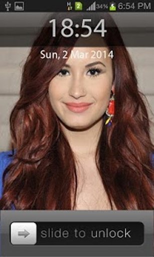 Demi Lovato iOS Lock Screen截图8