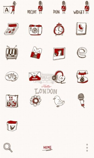 Hi London dodol launcher theme截图1