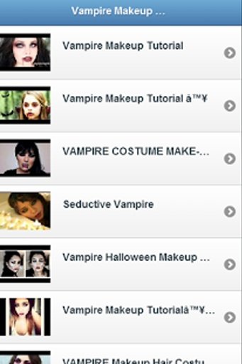 Vampire Makeup Tutorial Video截图3