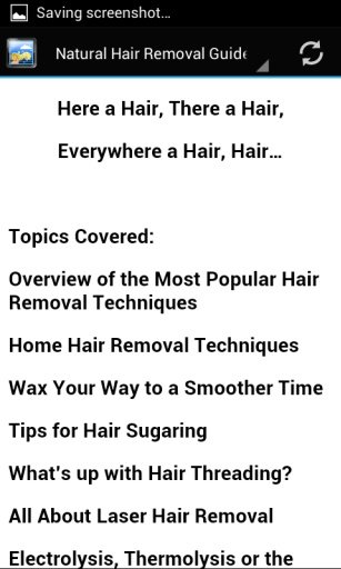 Natural Hair Removal Methods截图5