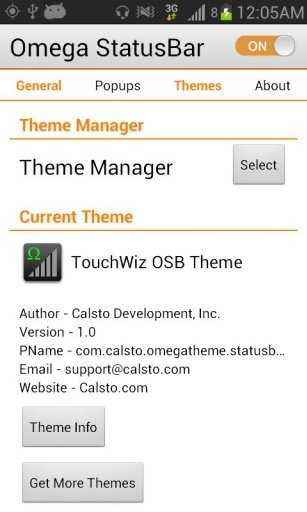 TouchWiz Omega StatusBar Theme截图4