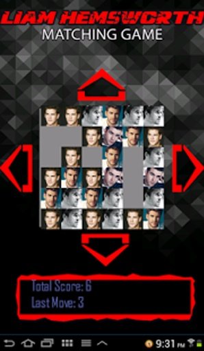 Liam Hemsworth Matching Game截图3