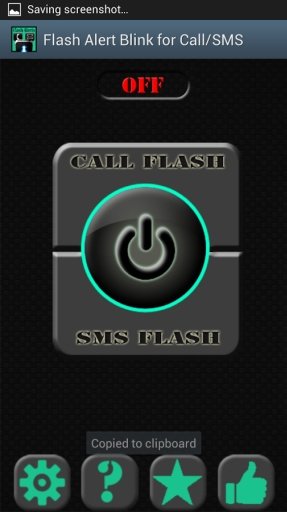 Flash Alert Blink for Call/SMS截图1