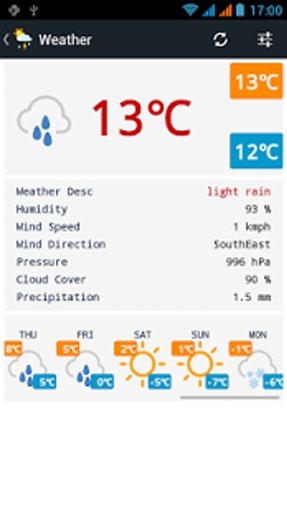 Veinticinco de Mayo weather截图2