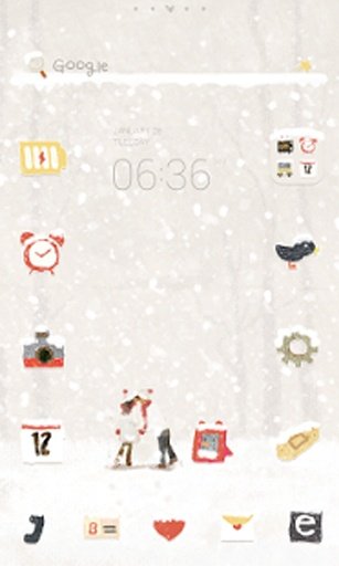 FirstLove dodol launcher theme截图1