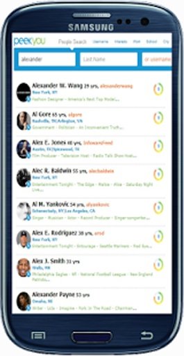 PeekYou Free People Search截图2