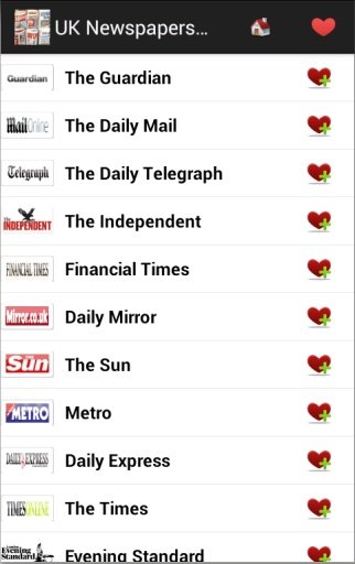 UK Newspapers And News截图7