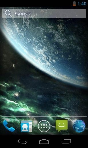 3D Galaxy Parallax LWP截图3