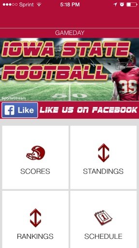 Iowa State Football STREAM截图5