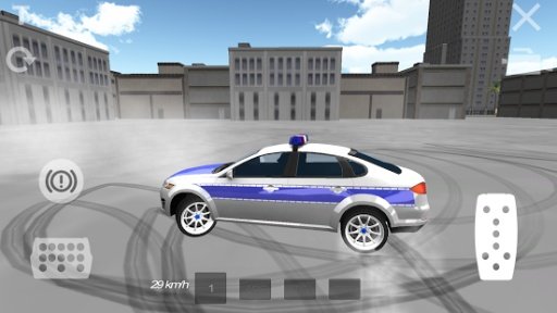 Police Car Drifting 3D截图1