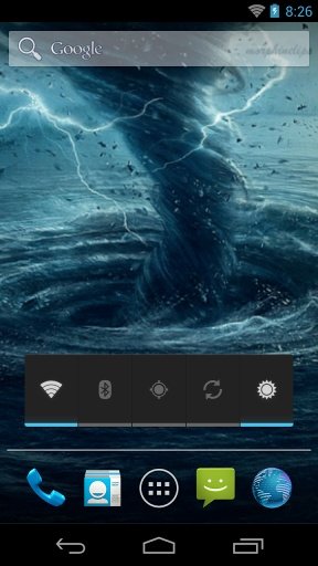 Tornado Live Wallpaper截图1