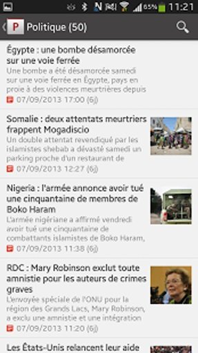 Actualit&eacute;s-Jeune Afrique截图3