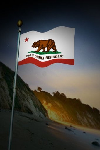 California Flag Live Wallpaper截图1
