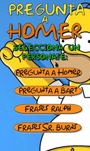 Pregunta a Homer截图2