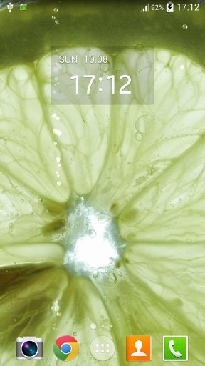 Lime Juice Live Wallpaper截图1