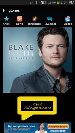 Blake Shelton Ringtones截图2